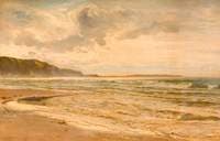 Grey Morning on the Beach