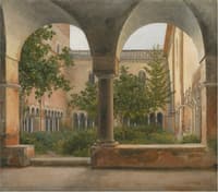 The Cloisters of San Lorenzo Fuori le Mura in Rome