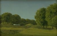 Study from the Deerpark near Copenhagen