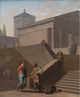 Pamphilius and His Servant Davus (from Terence's "Andrea")