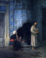 Conversation by the Fire