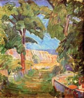 Landscape at "Mindet," Christianso