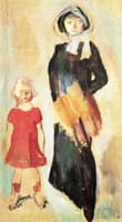 Betty Kirkeby with Daughter