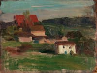 Landscape with Buildings