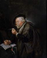 Old Man Writing