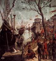 The Arrival of the Pilgims in Cologne