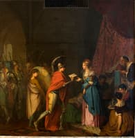 Hamlet Delivering a Letter Written by Himself to the Queen of Scotland