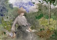 Reading in the Garden