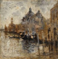 View of Salute in Venice