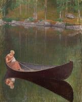 Woman in a Boat