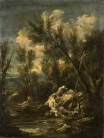 Carthusian Monks in a Landscape