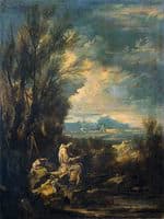Landscape with Saint Bruno