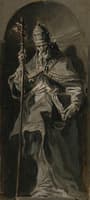 A Papal Saint, Possibly Gregory The Great