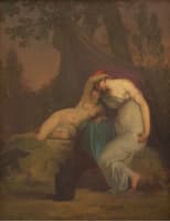 The Greek Poet Sappho and the Girl from Mytilene
