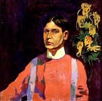 Self Portrait in Red