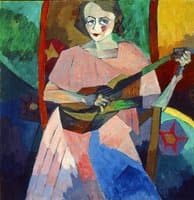 Woman with Guitar