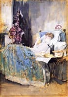 Maud Reading in Bed