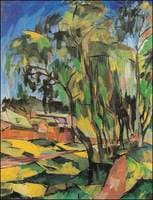 Landscape with Trees