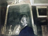 Self-Portrait with Mirror