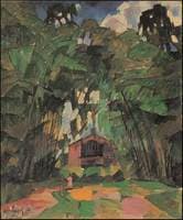 Landscape with a Red House