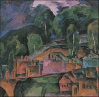Landscape with Cottages