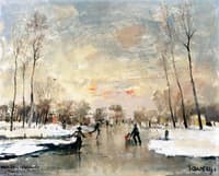 Skaters on Ice
