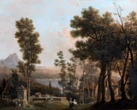 View of the Surroundings of Lake Nemi
