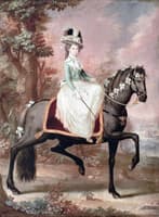 Lady on Horseback