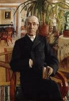 Portrait of Baron Johan Philip Palmén, Vice Chancellor of the University