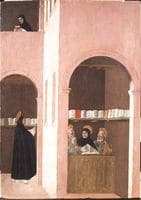 Saint Thomas Aquinas Aided by Saints Peter and Paulk