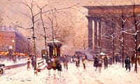 La Madeleine, sous la Neige
