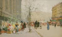 Flower Market in Paris