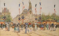 Un 14 Juillet, Place de la Republique