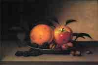 Fruits and Nuts in a Dish
