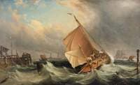 A Barge off Deal in Stormy Weather