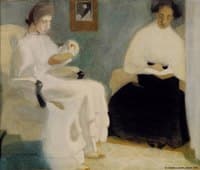 Girls Reading