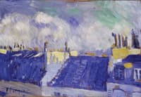 Blue Roofs, Paris