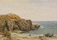 A Mediterranean Beach Scene