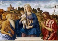 Madonna and Child with Saints Jerome and John the Baptist