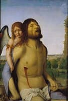 The Dead Christ Supported by an Angel