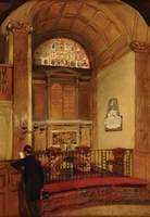 Interior of St Martin Outwich, London