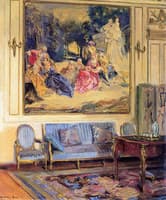 Boudoir, Château de Chaalis