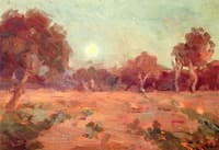 Moonrise at Sunset