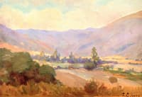 Meadow; Surrounding Mountains