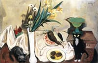 Still Life with Cats