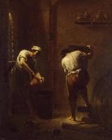 Scene in a Cellar