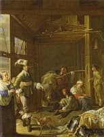 Soldiers in a Stable