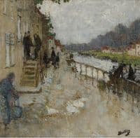 Bank of the Channel at Saint-Mammes