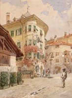 Scene in Bozen