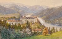 View of Greinburg on the Danube